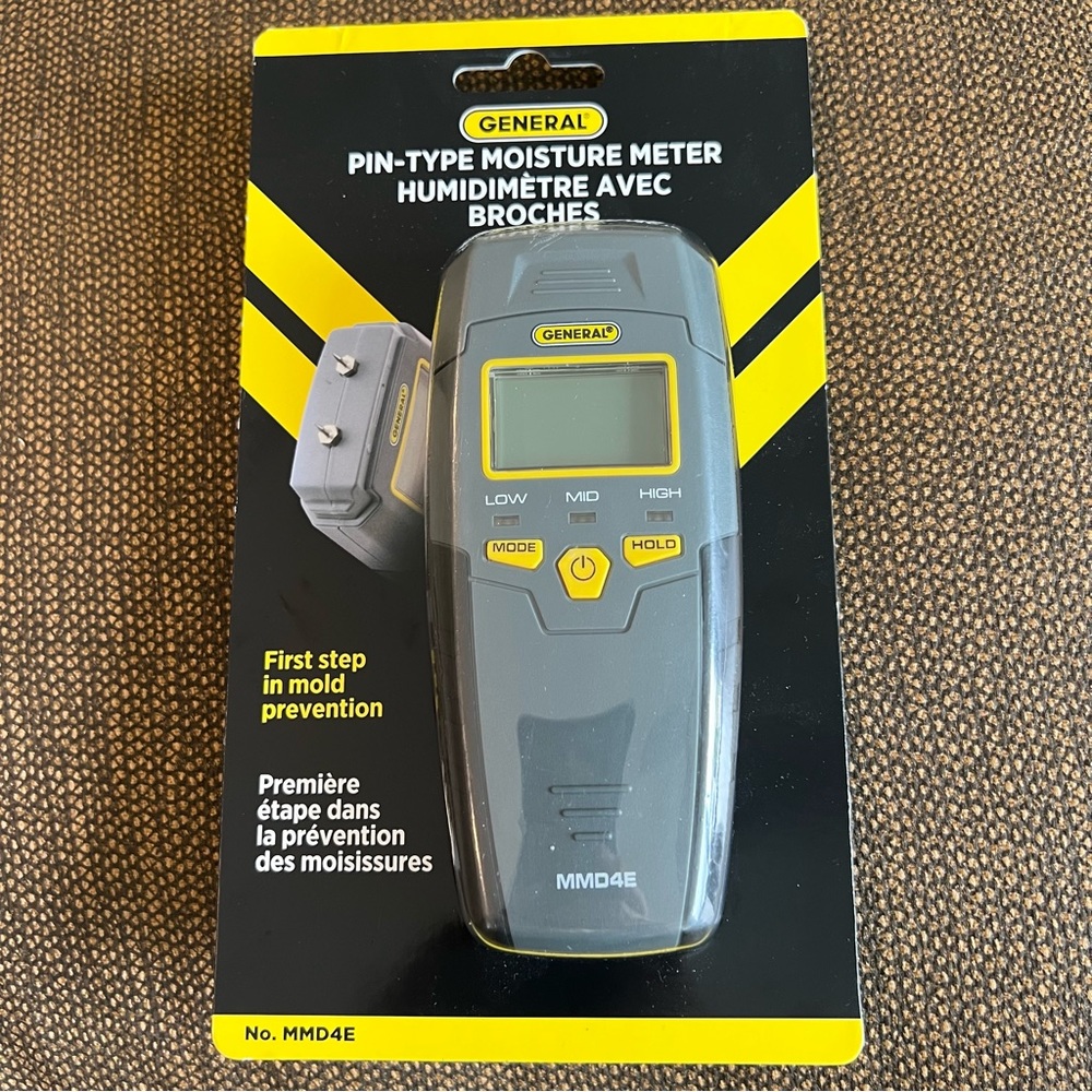 Digital Moisture Meter to detect mold